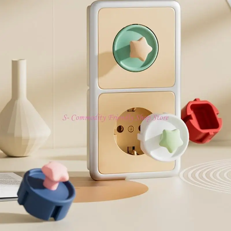 Protector de enchufe eléctrico de silicona suave para niños - imagen 3