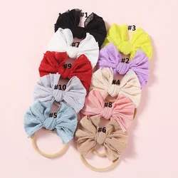 Diadema lazo para bebé y niño - Turbante elástico de nylon suave