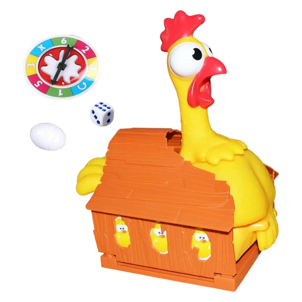 Gallina Giocattolo interactiva que pone huevos de juguete para niños - imagen 2