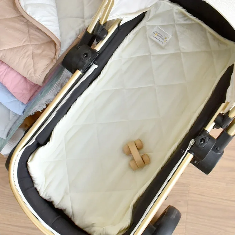 Funda de algodón para asiento de cochecito recién nacido lavable - imagen 2