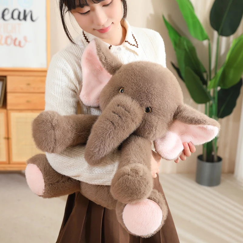 Peluche elefante kawaii suave tipo almohada infantil para regalo - imagen 5
