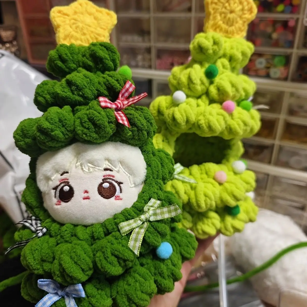 Vista del look navideño