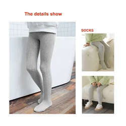 Pantimedias elásticas de algodón suave para bebé – Otoño invierno