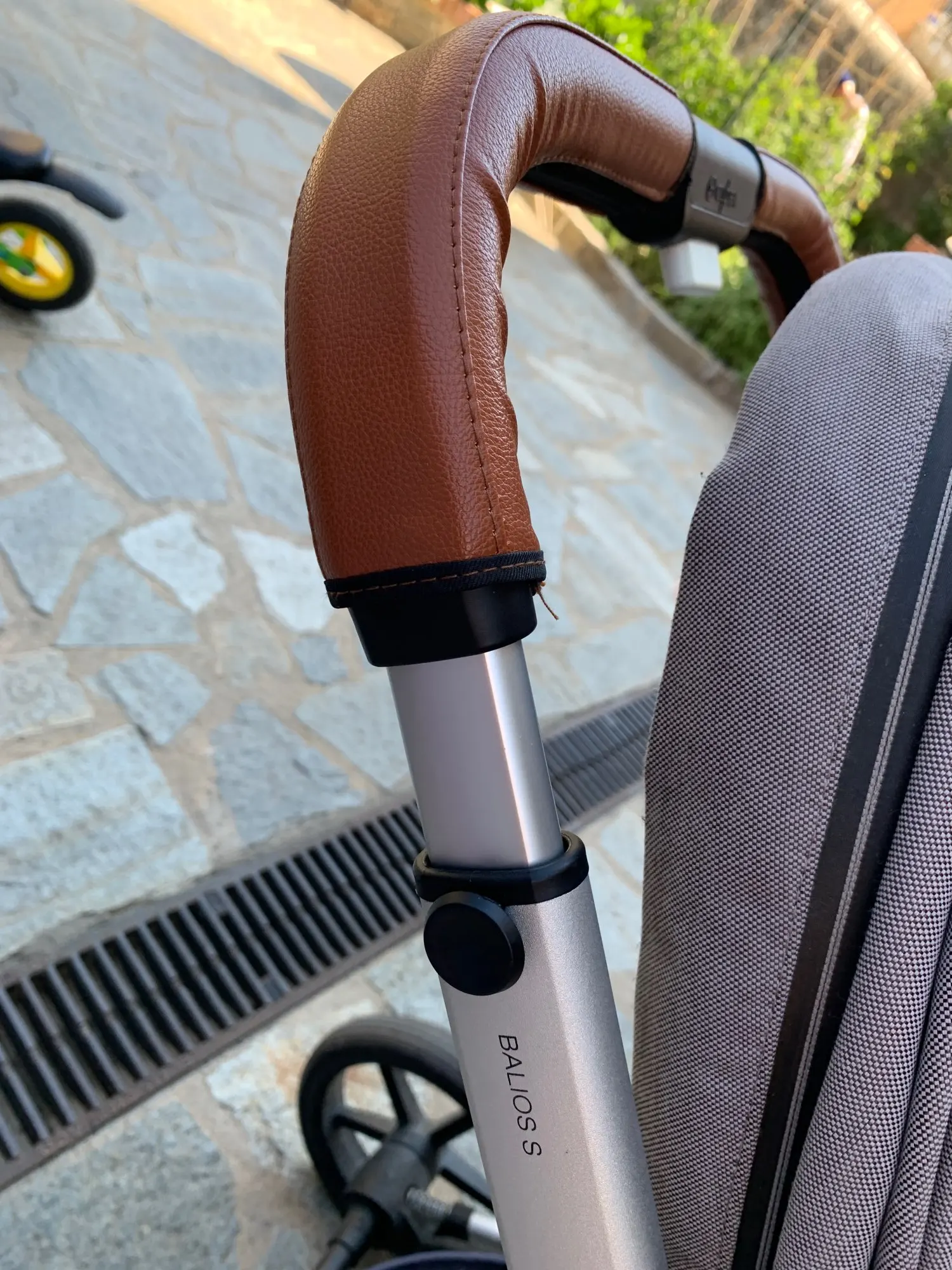 Protector de manillar para cochecito Cybex Balios S Lux con cuero PU - imagen 5