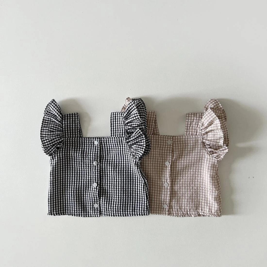 Milangel Conjunto verano infantil camiseta sin mangas pantalon corto - imagen 5