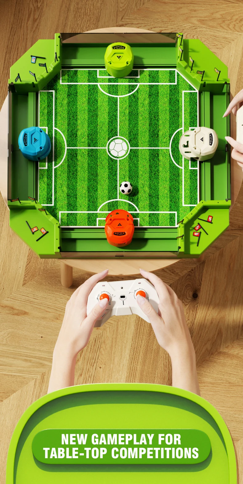Partida en acción con varios jugadores