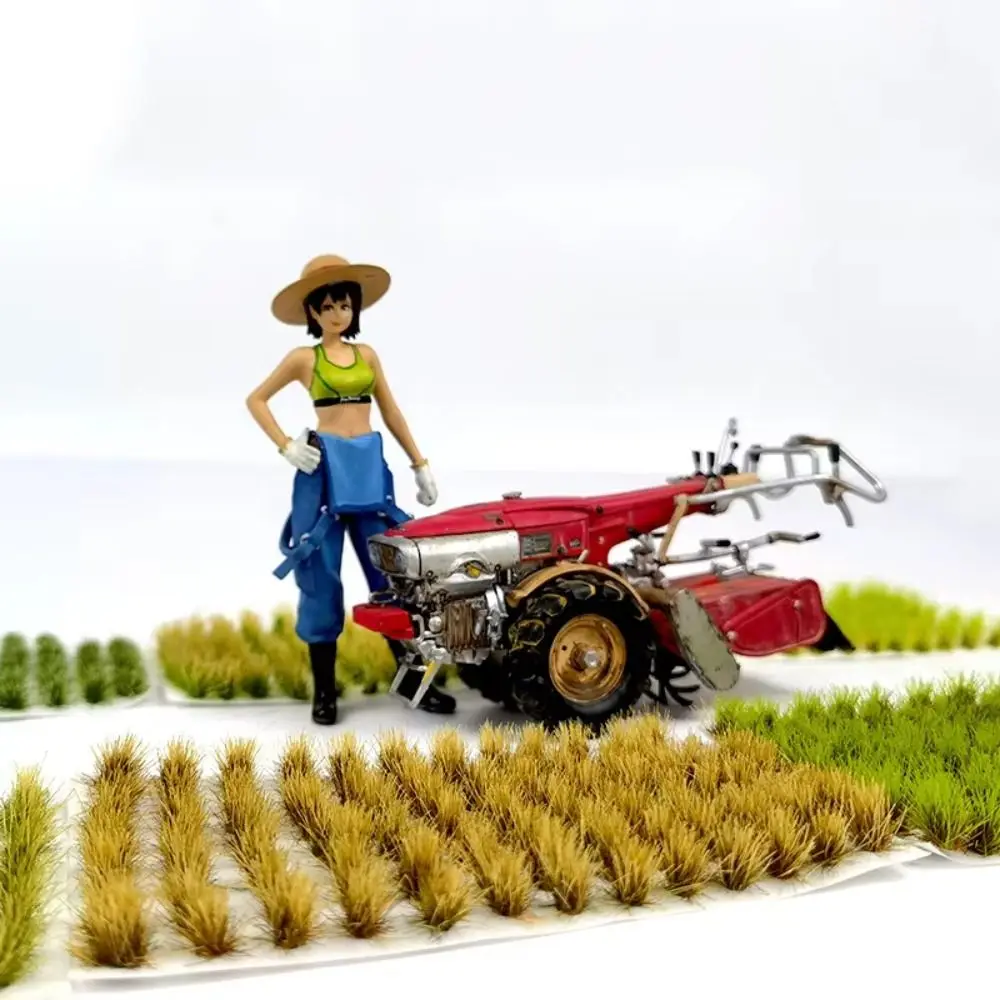 Césped estático para maquetas de escenarios miniatura con arbustos - imagen 5