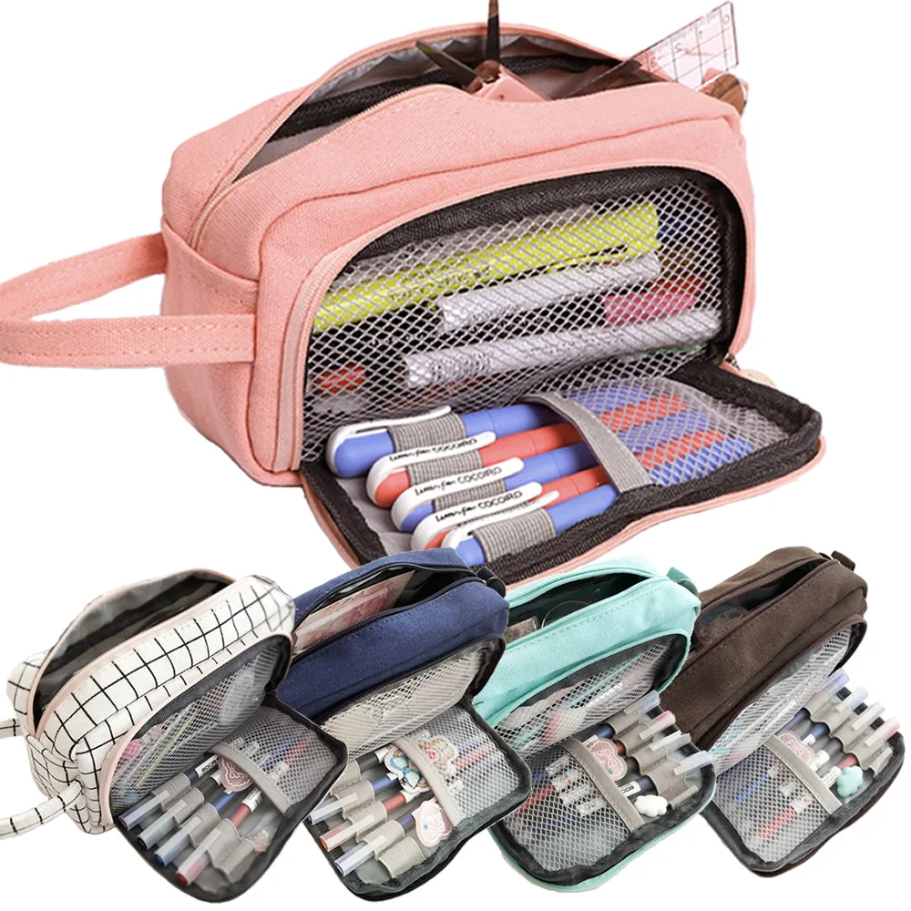 Estuche escolar kawaii infantil con gran capacidad – Estilo japonés - imagen 5