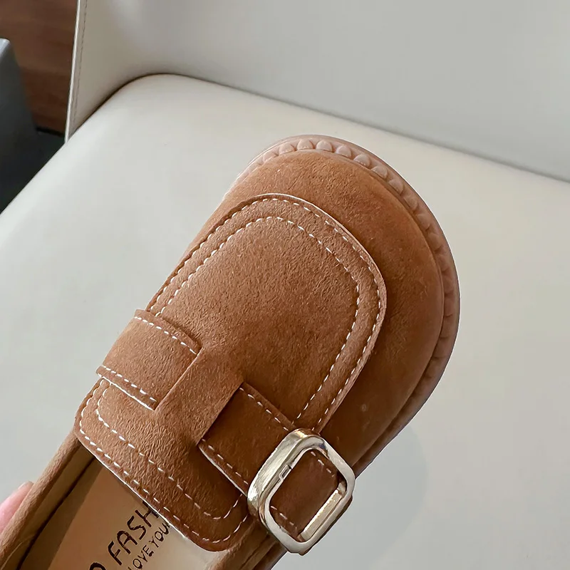 Zapatos de piel antideslizantes para niños y bebés – Primavera/Otoño - imagen 5