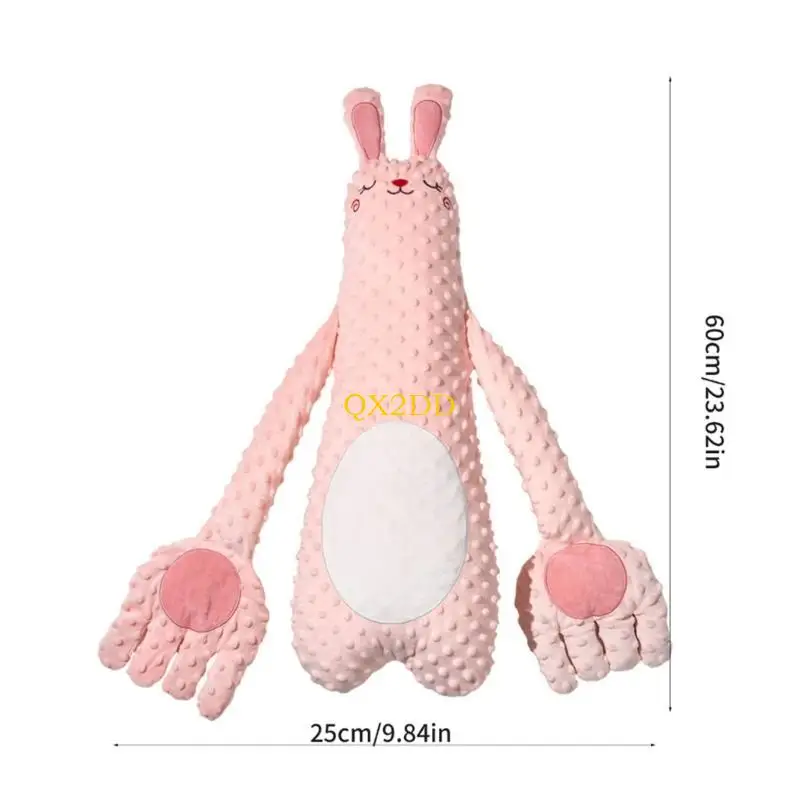 QX2D Juguete almohada ergonómica calmante para bebés, antiestrés - imagen 2
