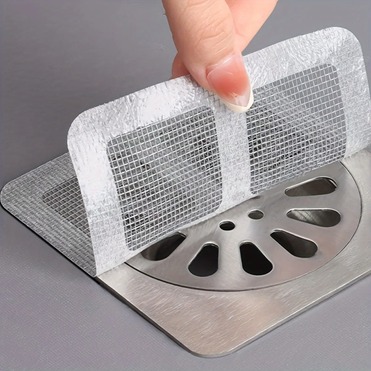Recogedor de pelo para ducha con malla antirrebote - imagen 2