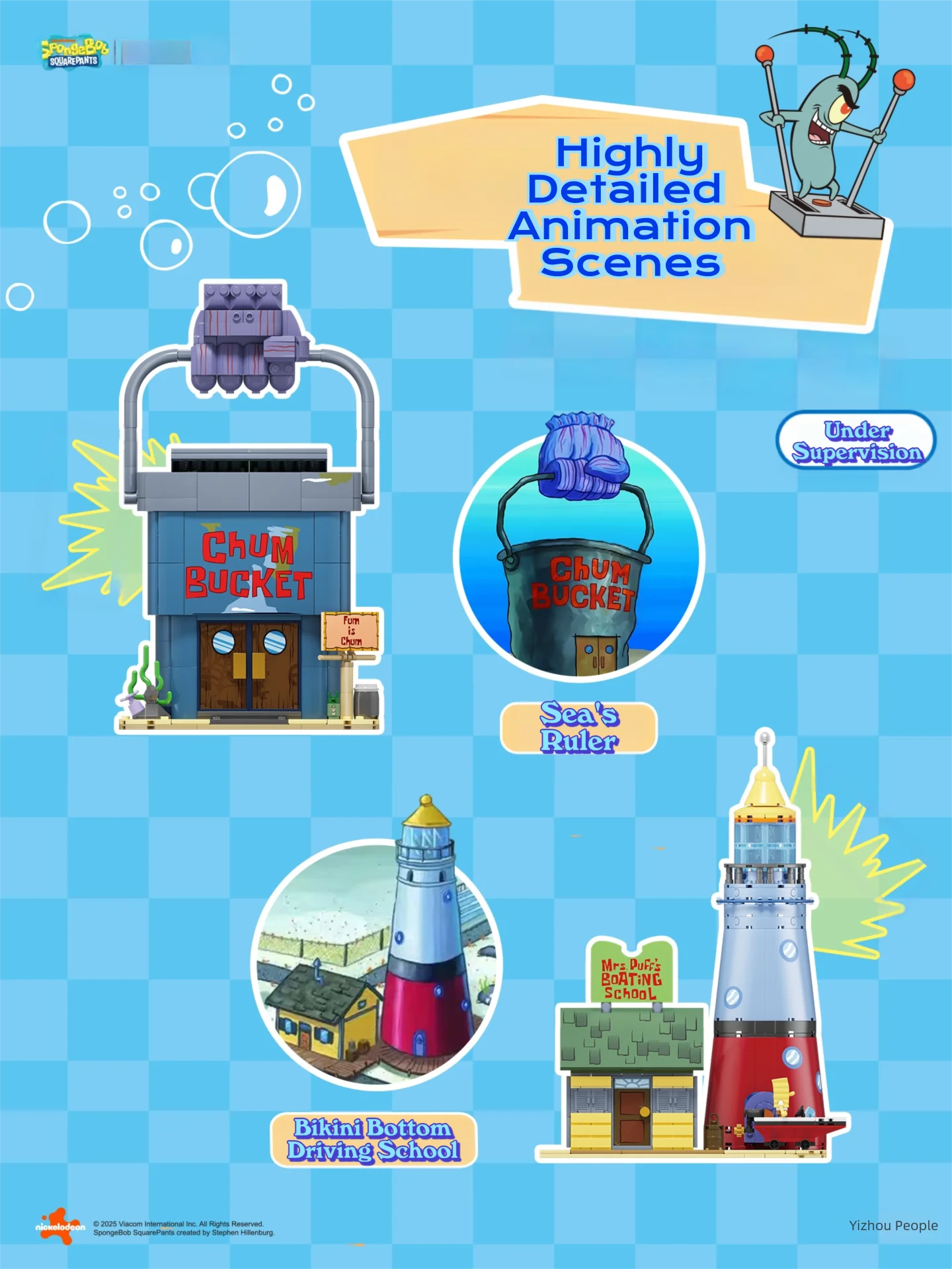 Kit Bikini Bottom de Bob Esponja – Bloques de construcción - imagen 4