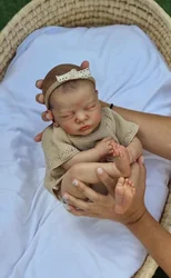 NPK Muñeca Reborn bebé realista tacto suave piel 3D