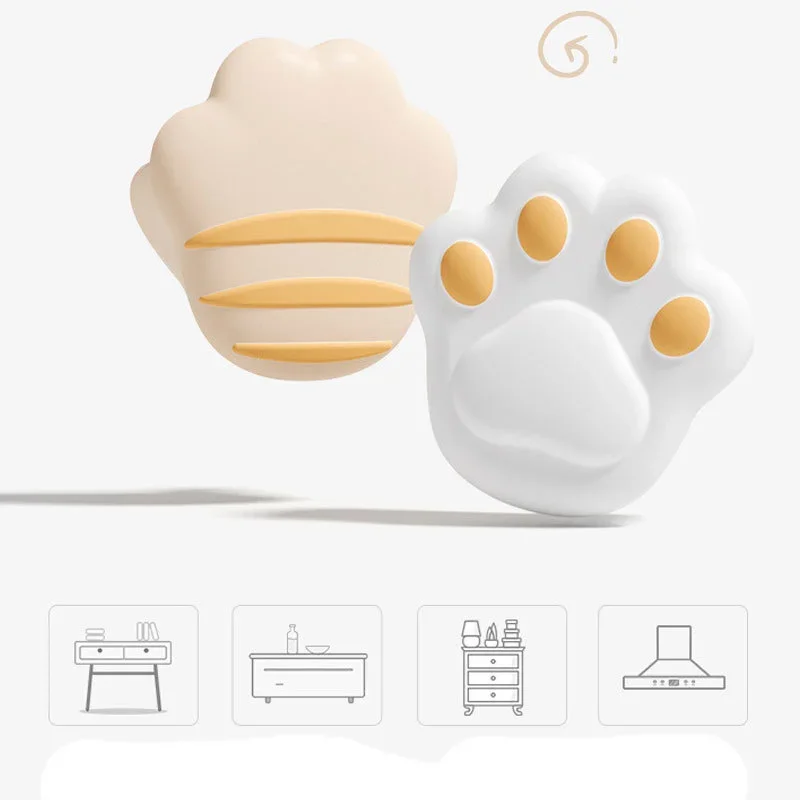 Protector de esquinas de silicona para bebé – Diseño pata de gato - imagen 2