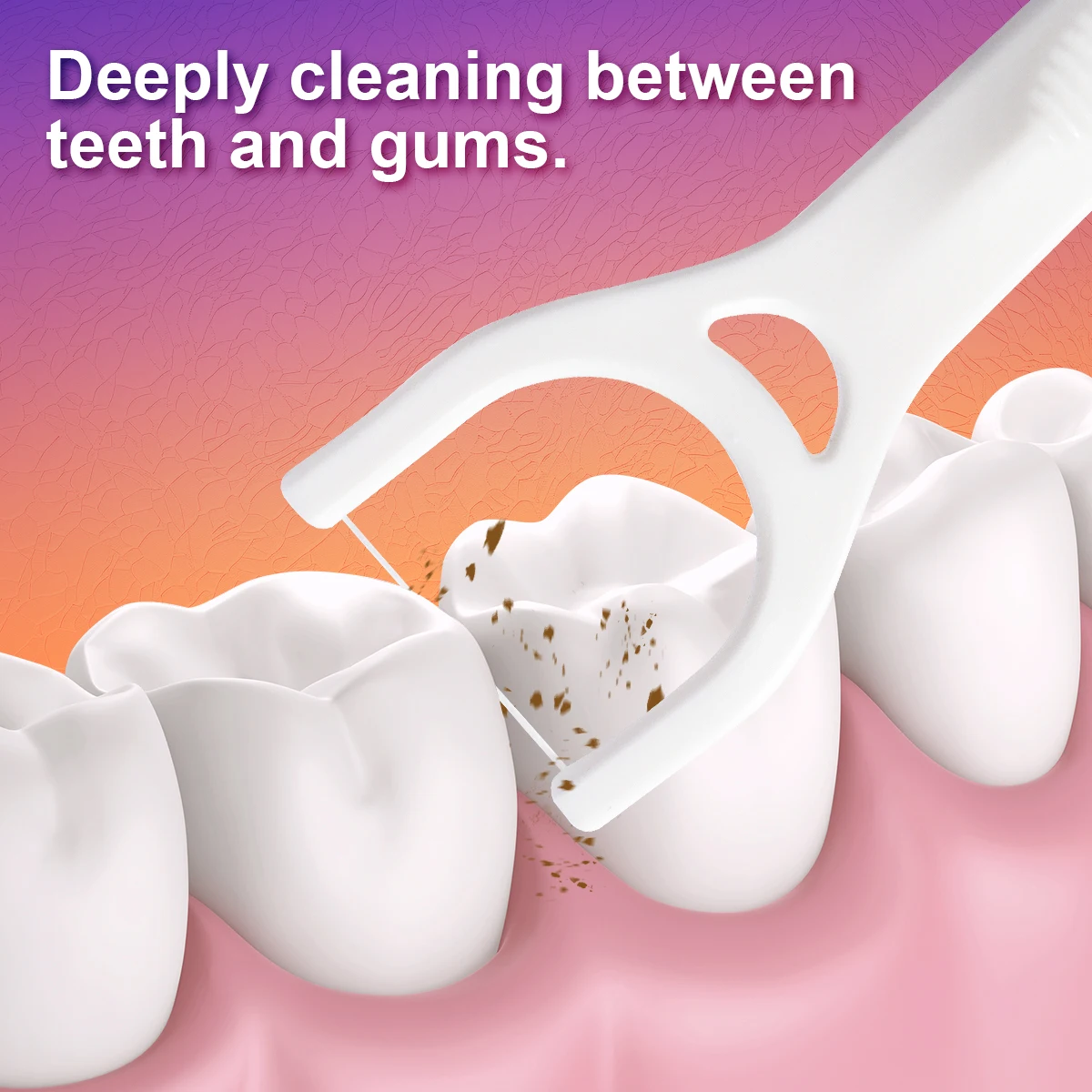Detalle del formato Y del hilo dental