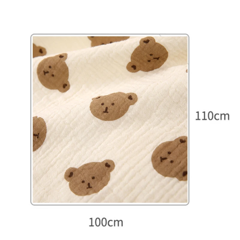 Estampado de oso en colores suaves