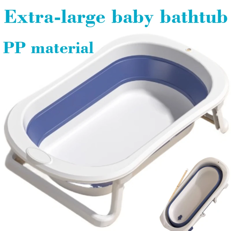 Bañera plegable para bebé en posición tumbada con soporte ergonómico