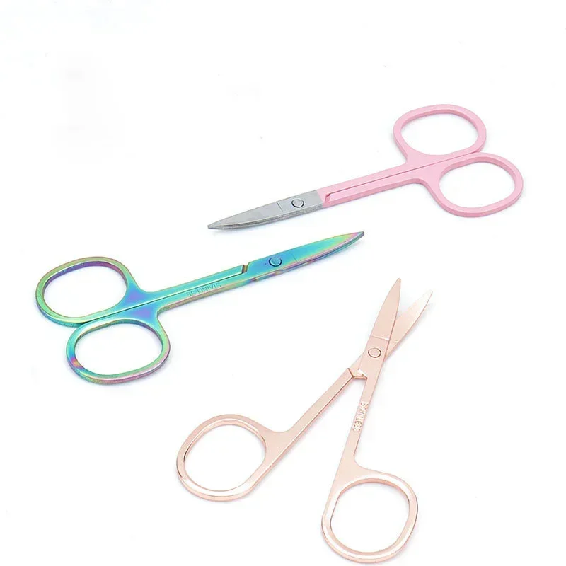 Tijeras para retoques en cejas y uñas