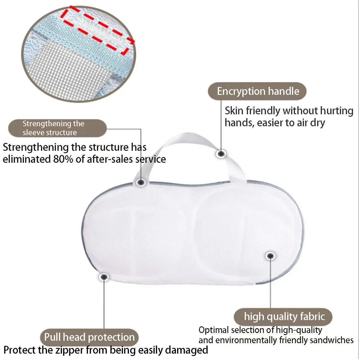 Bolsa en uso y secado