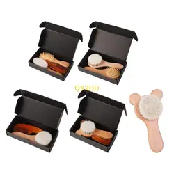 QX2D Fun Cepillo y peine infantil suave para el pelo en baño