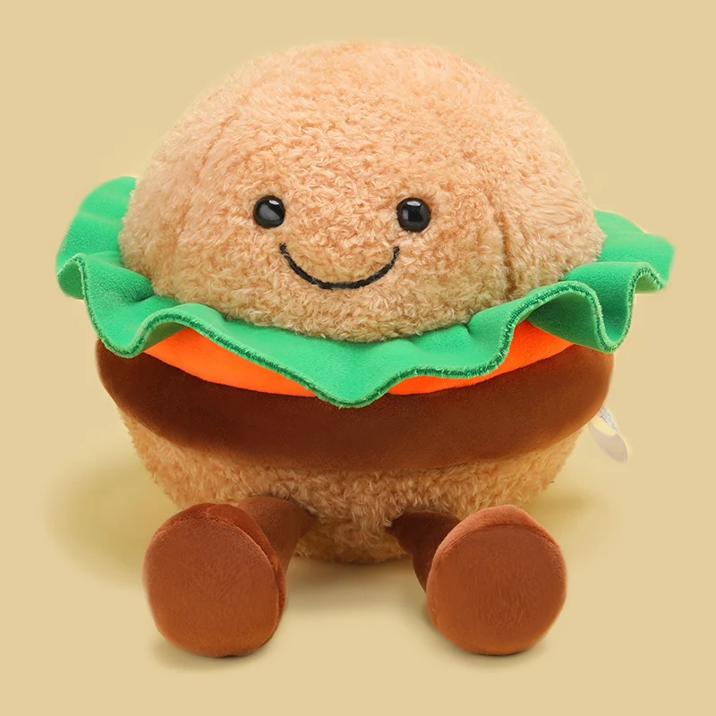 Peluche con temática de comida tipo burger