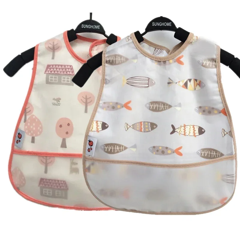 Babero impermeable EVA para bebé con diseño divertido - imagen 4