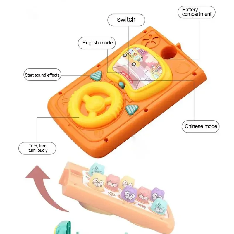 Juguete autobús educativo con música y clasificación para bebé - imagen 2