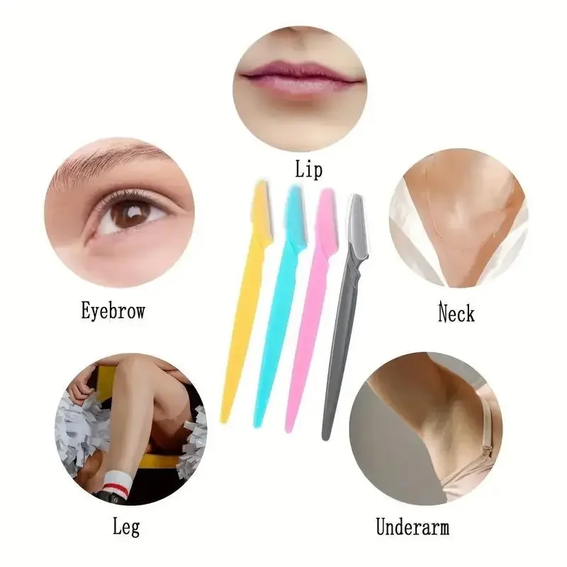 Recortador de cejas portátil con cuchillas para rostro - imagen 3