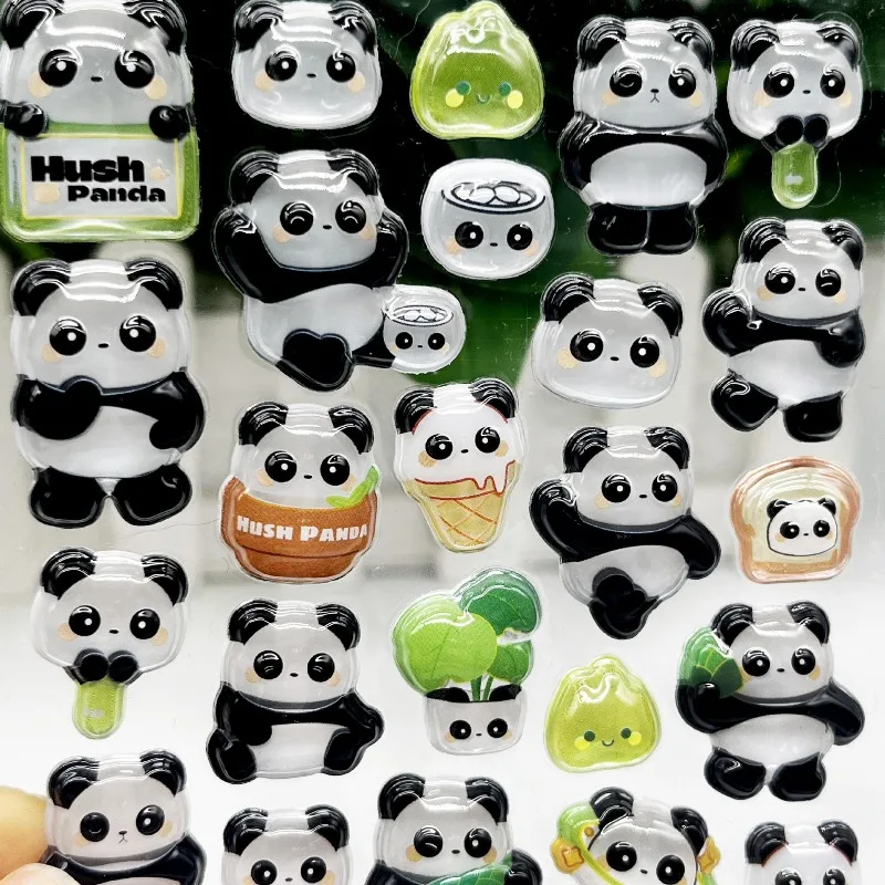Pegatinas infantiles 3D con animales soñadores en relieve de gemas - imagen 4