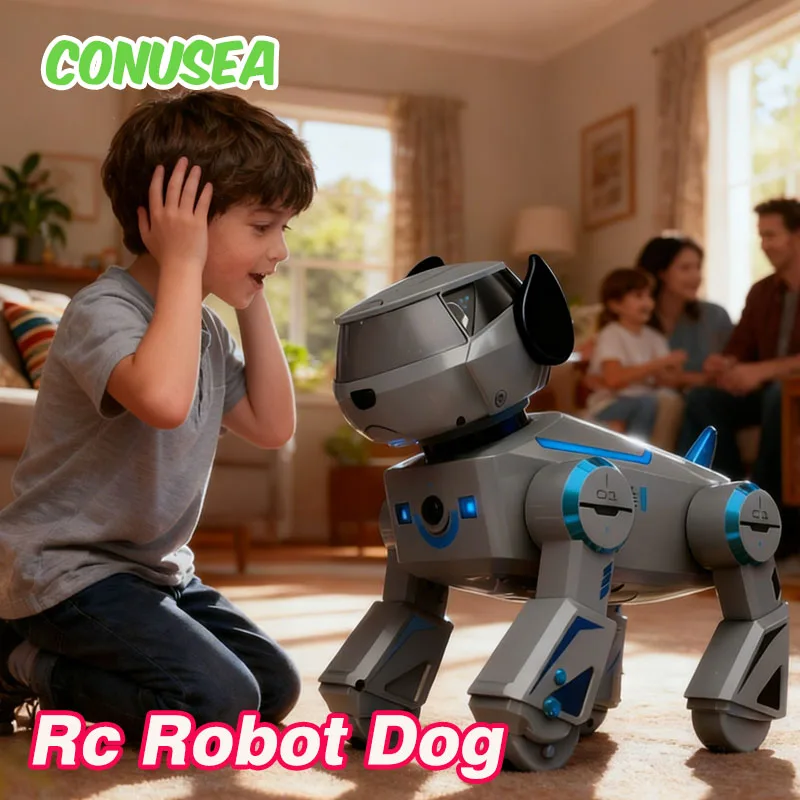 Robot perro RC con control remoto para niños – cachorro inteligente - imagen 2