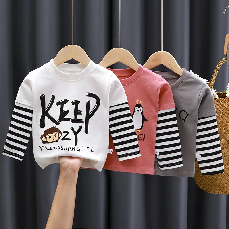 Camiseta infantil vista trasera y laterales