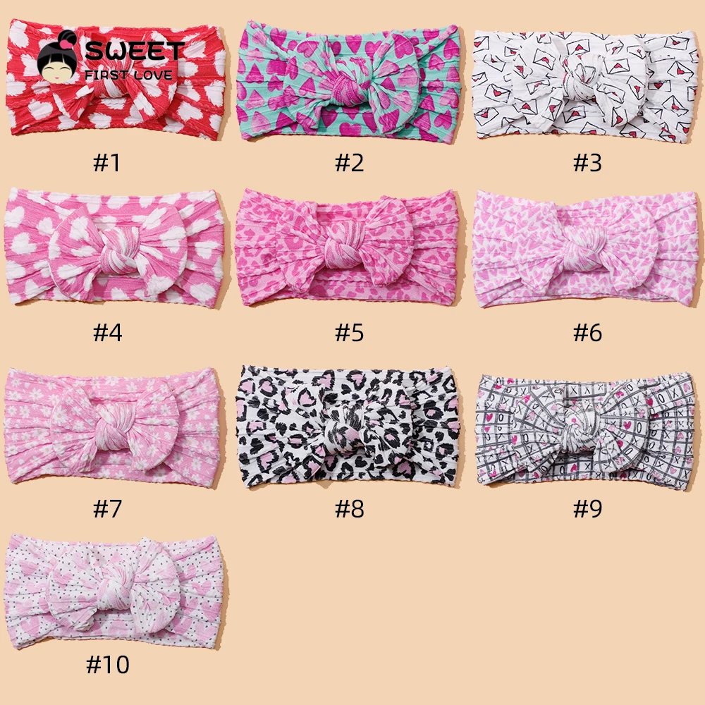 Diadema estampada con lazo de princesa para niña y bebé - imagen 4