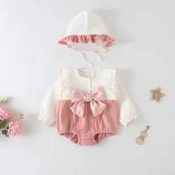 Pelele recién nacido para otoño con diseño princesa