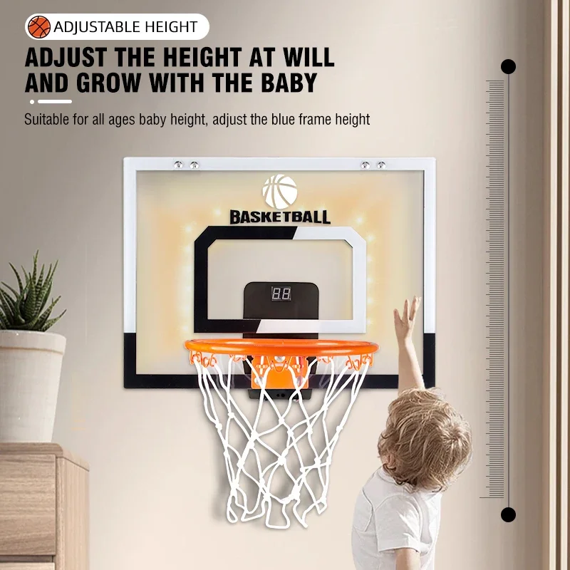 Tablero de baloncesto con puntuación electrónica para niños - imagen 5