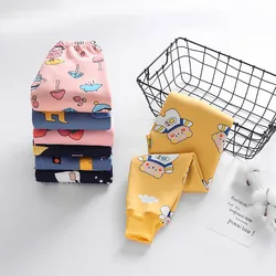 Polainas térmicas para niñas de felpa gruesa en invierno, cálidas