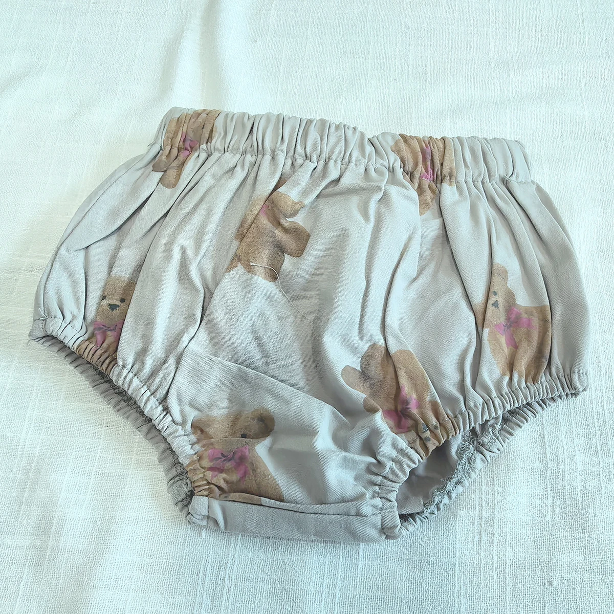 Pantalones cortos para bebé de algodón transpirable con estampado - imagen 5