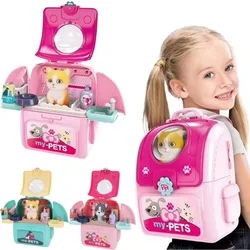 Maleta veterinaria para gatos: kit de juego cuidado infantil