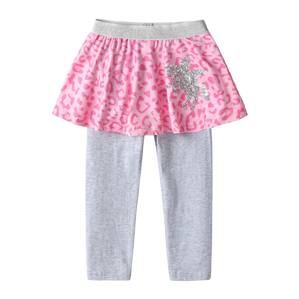 DXTON Mallas de unicornio con falda y lentejuelas para niña - imagen 3