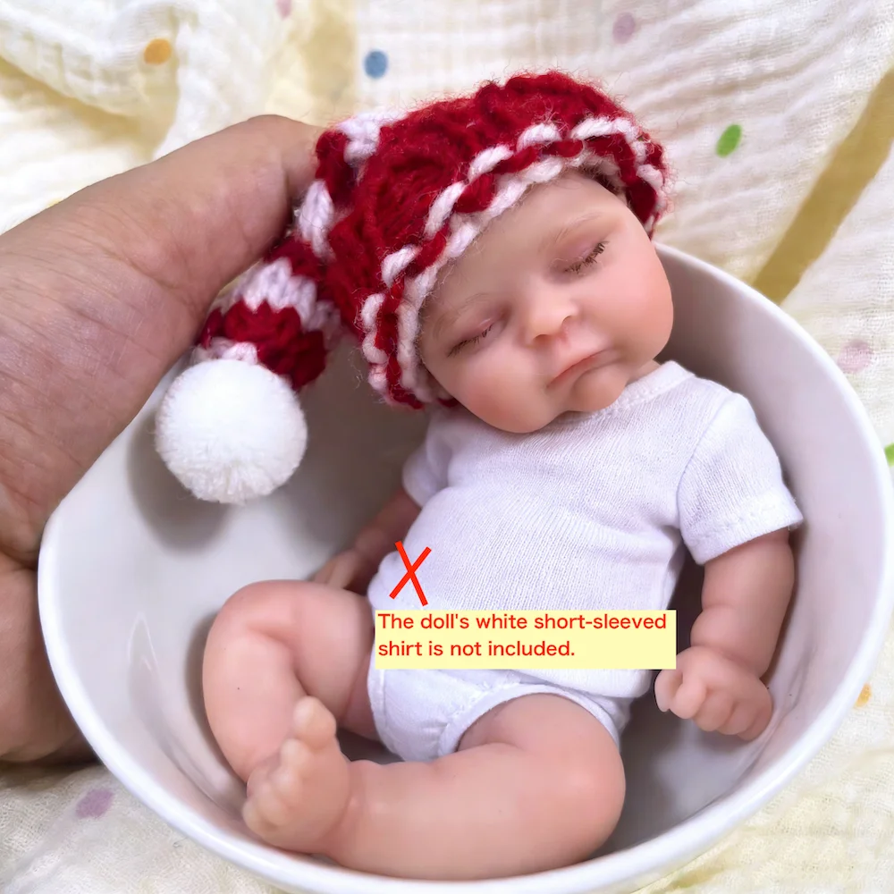 Muñeca reborn de silicona lavable para regalo de Navidad - imagen 4