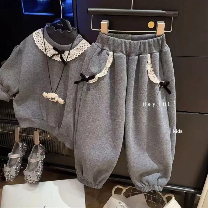 Conjunto de invierno acolchado para niñas y bebés, cálido - imagen 4