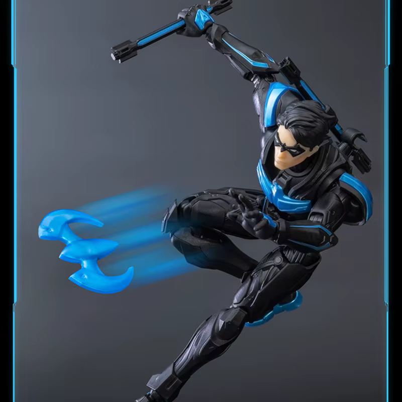 BLOKEES DC Nightwing figura de acción con articulaciones móviles - imagen 4