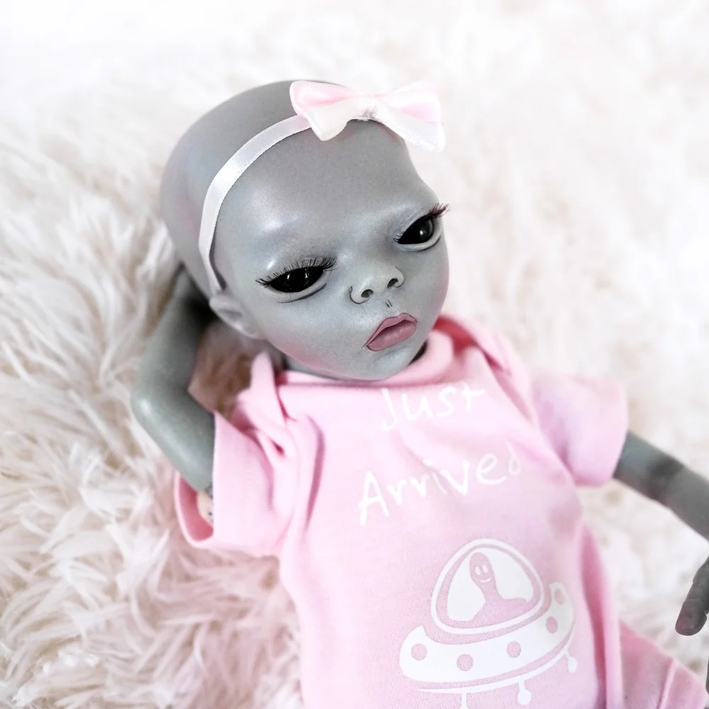 Imani Premium Muñeca Reborn realista de vinilo recién nacida - imagen 4