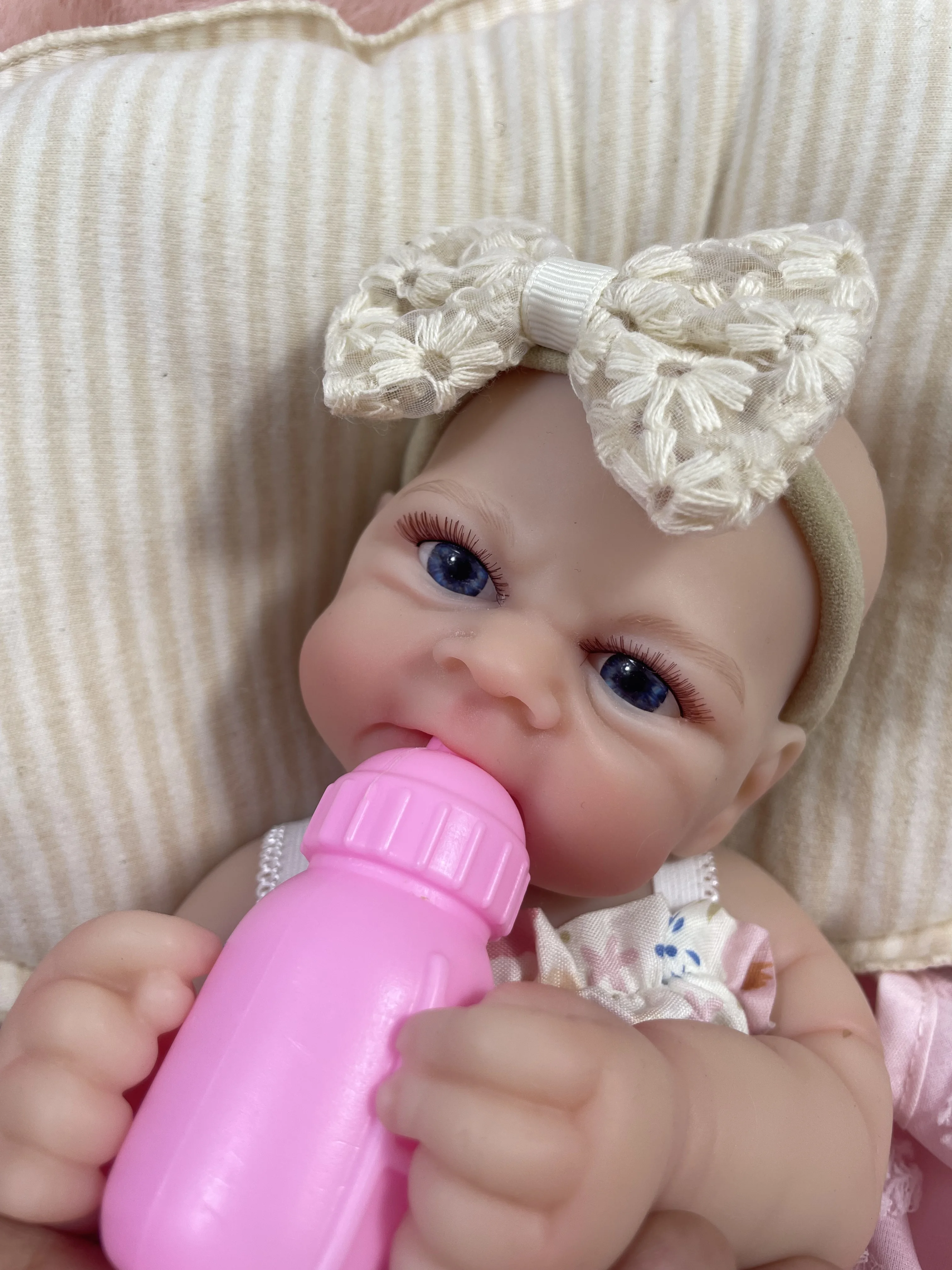 Muñeca Reborn de silicona Elijah, suave y flexible, para niñas - imagen 4