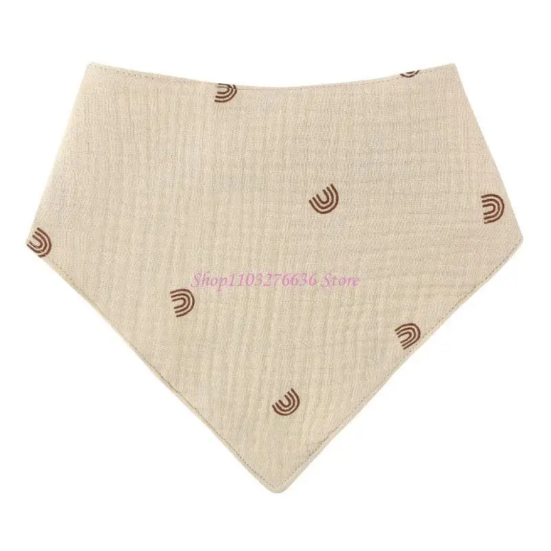 Baberos de muselina absorbente para bebé – Toalla saliva suave - imagen 5