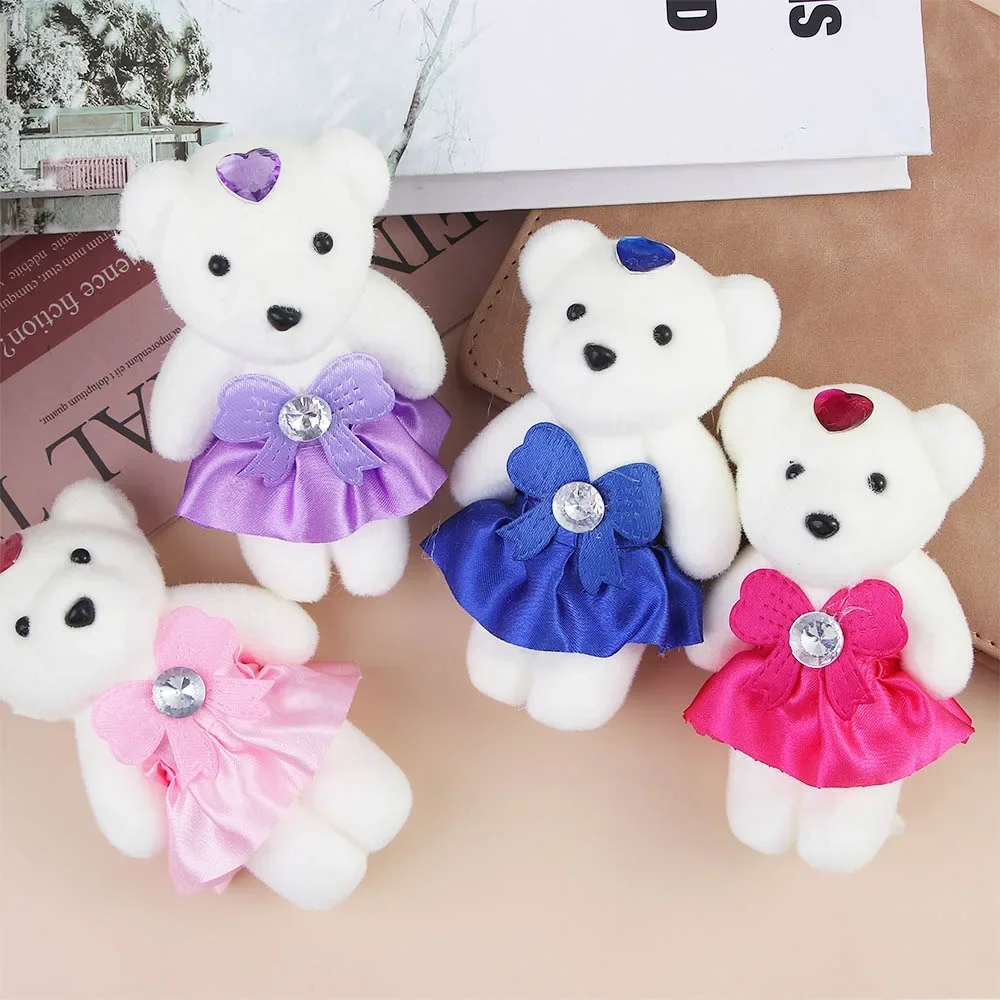 Animal de peluche mini para Navidad, ramo de oso y espuma dura - imagen 5