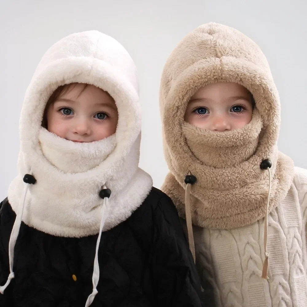 Gorro térmico con bufanda integrada para niño – Protección antiviento - imagen 3