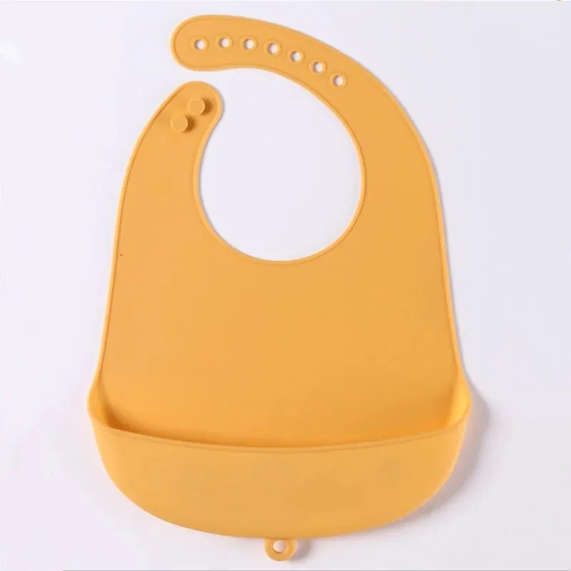 Baberos de silicona impermeables para bebés – limpieza fácil - imagen 2
