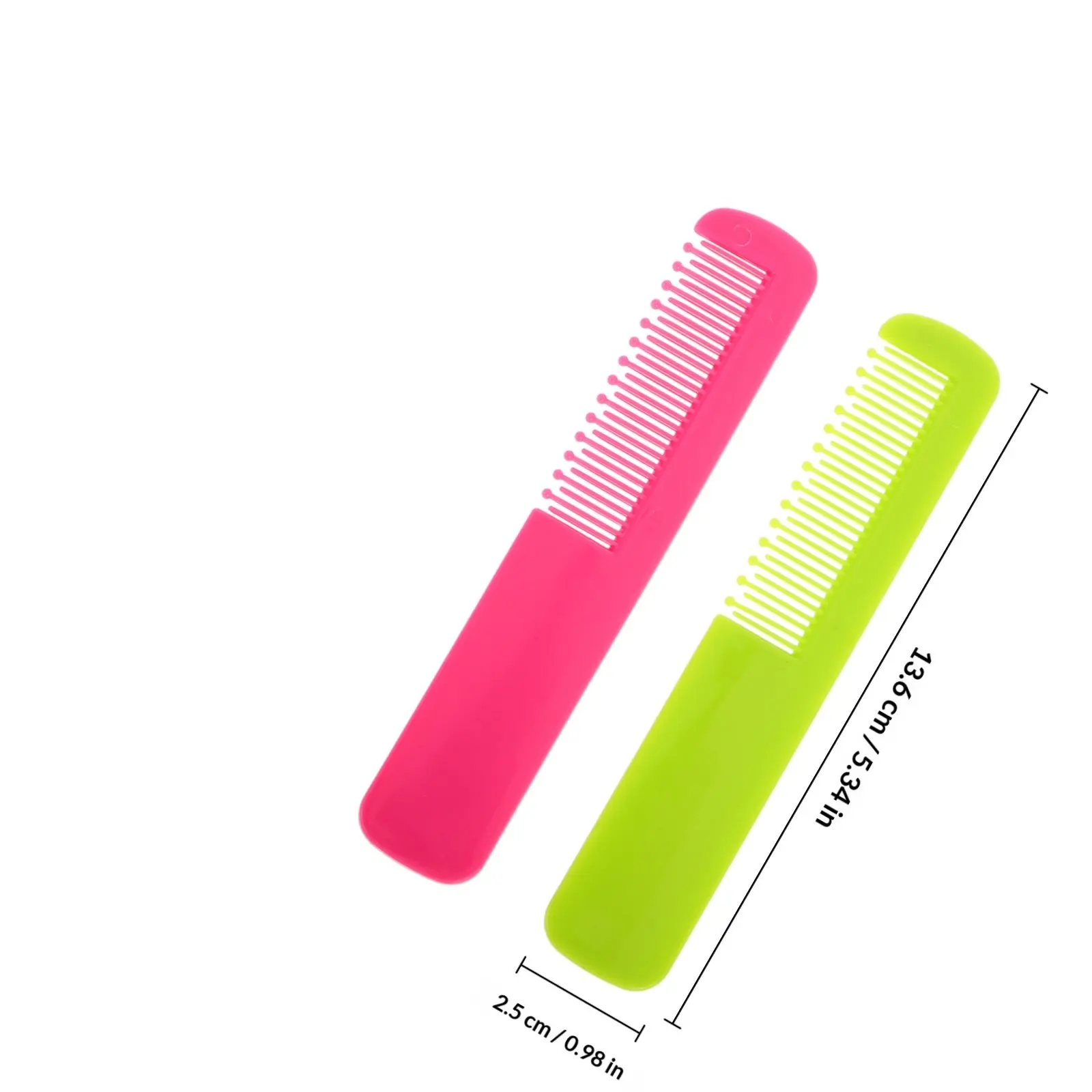 Peine desenredante bebé dientes anchos suave para cuero cabelludo - imagen 3
