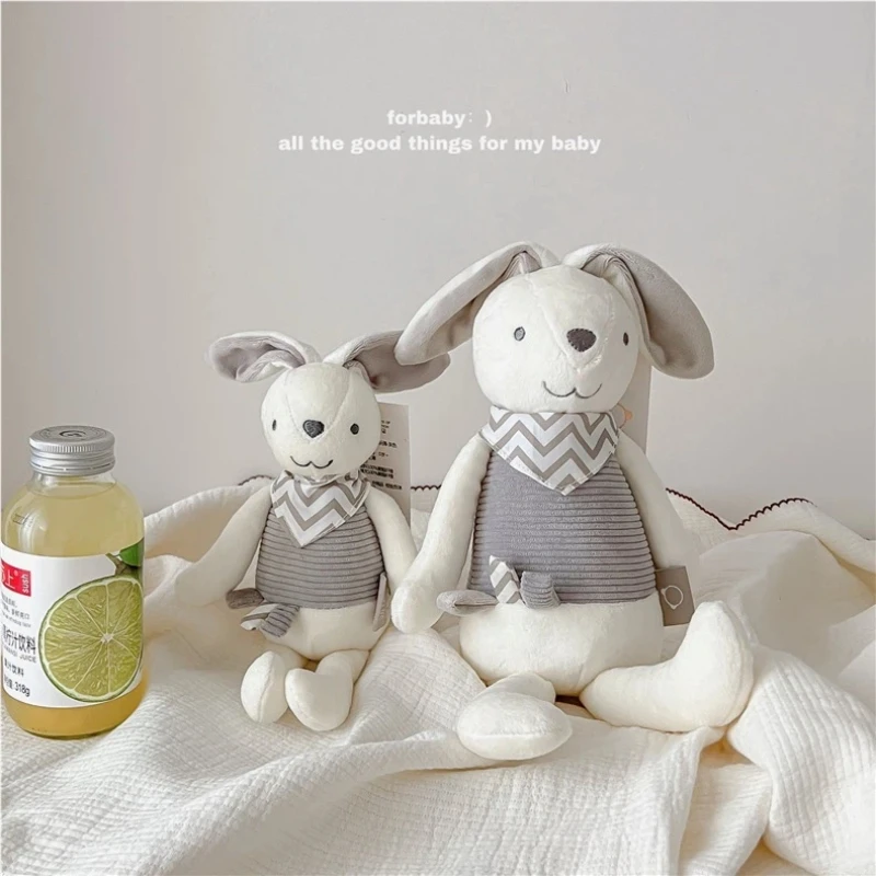 Peluche calmante para bebé conejito masticable y compañero de dormir - imagen 3