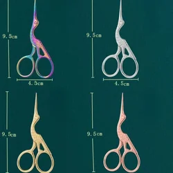 Tijeras para vello nasal vvocci de acero inoxidable tipo cigüeña